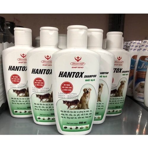 Hanvet Hantox nổi tiếng nhờ khả năng làm sạch và diệt ve, rận